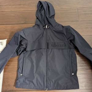 Moncler Men's Benoit Jacket in Dark Blue Size 2